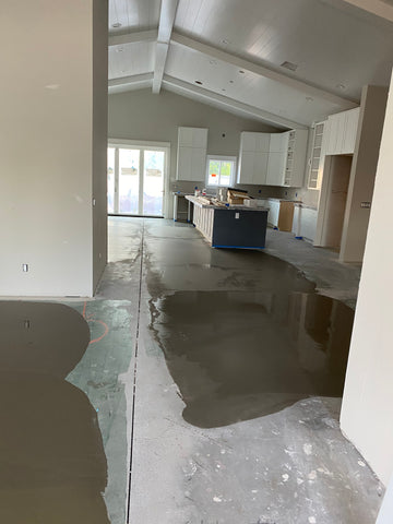Floor prep and repair work for Glendale Arizona